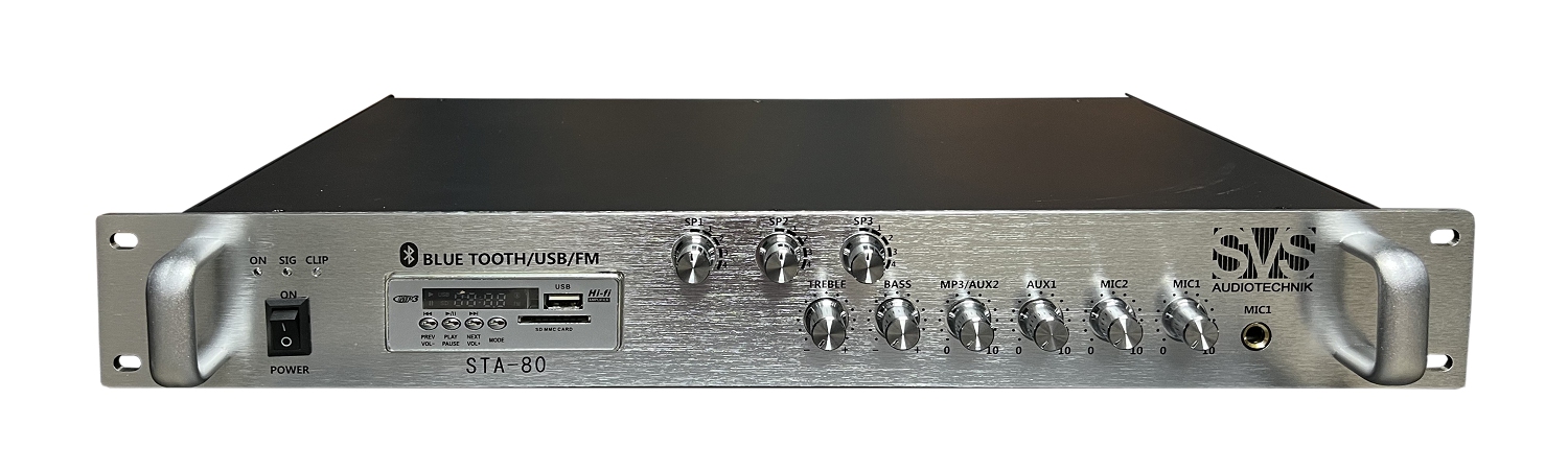 SVS Audiotechnik STA-80 Микшер-усилитель для систем Public Address в Амурске