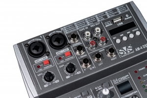 SVS Audiotechnik mixers AM-4 DSP Аналоговый микшерный пульт, 4-канала в Амурске